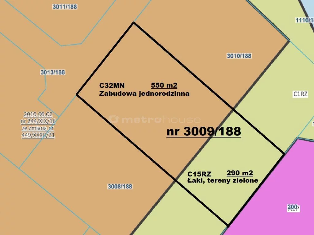 Działka 840,00 m², oferta nr , SGMILI677, Żory, Rzeczna