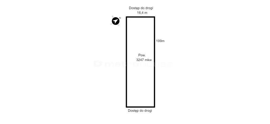 Działka 3 247,00 m², oferta nr , DIZI361, Ścieki