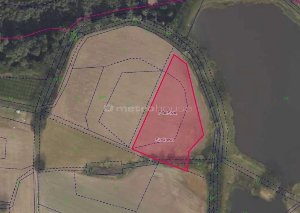 Działka 7 627,00 m², oferta nr , TYHU894, Skokowa