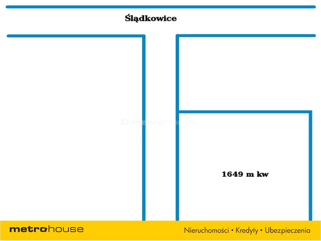 Działka 1 649,00 m², oferta nr , MULU147, Ślądkowice