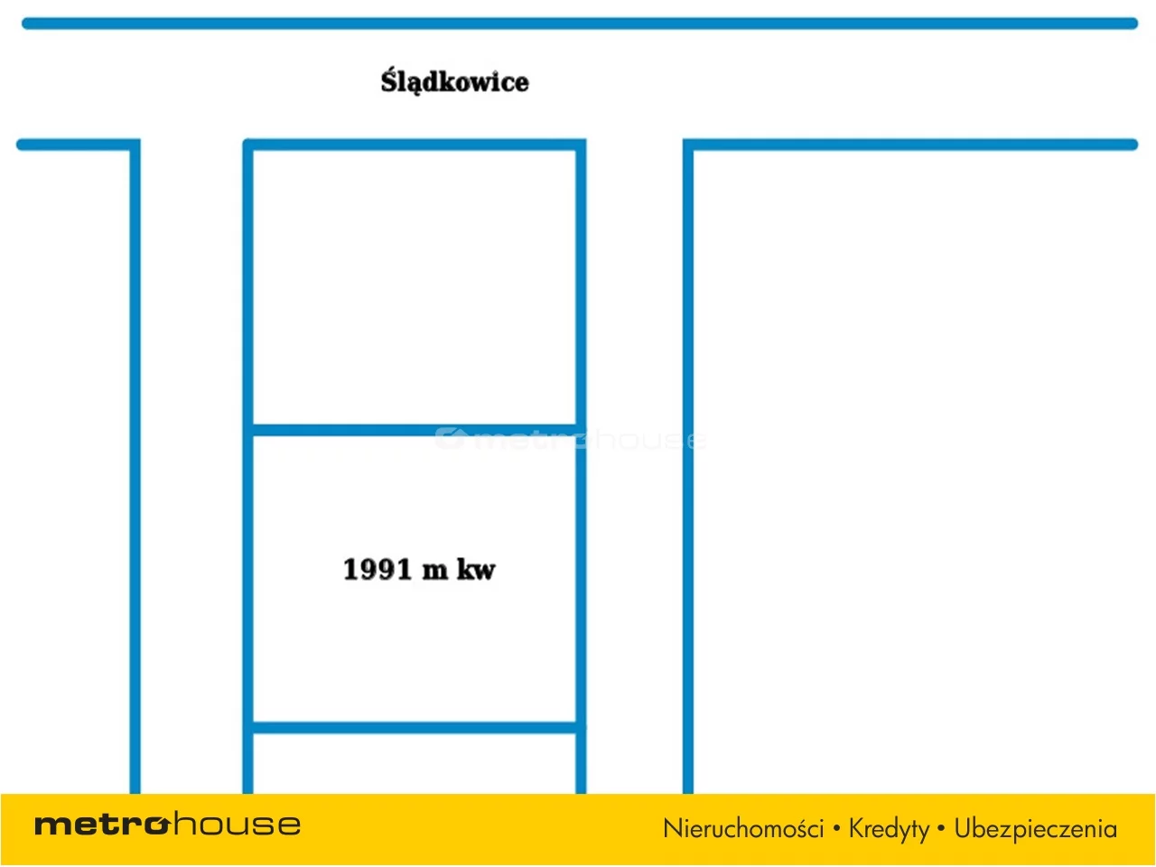 Działka 1 991,00 m², oferta nr , CYHU635, Ślądkowice