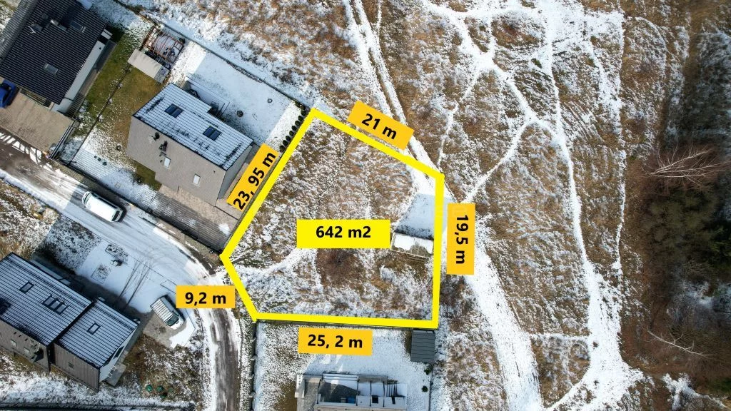 Działka 642,00 m², oferta nr , SGBINI384, Pyskowice, Słowików