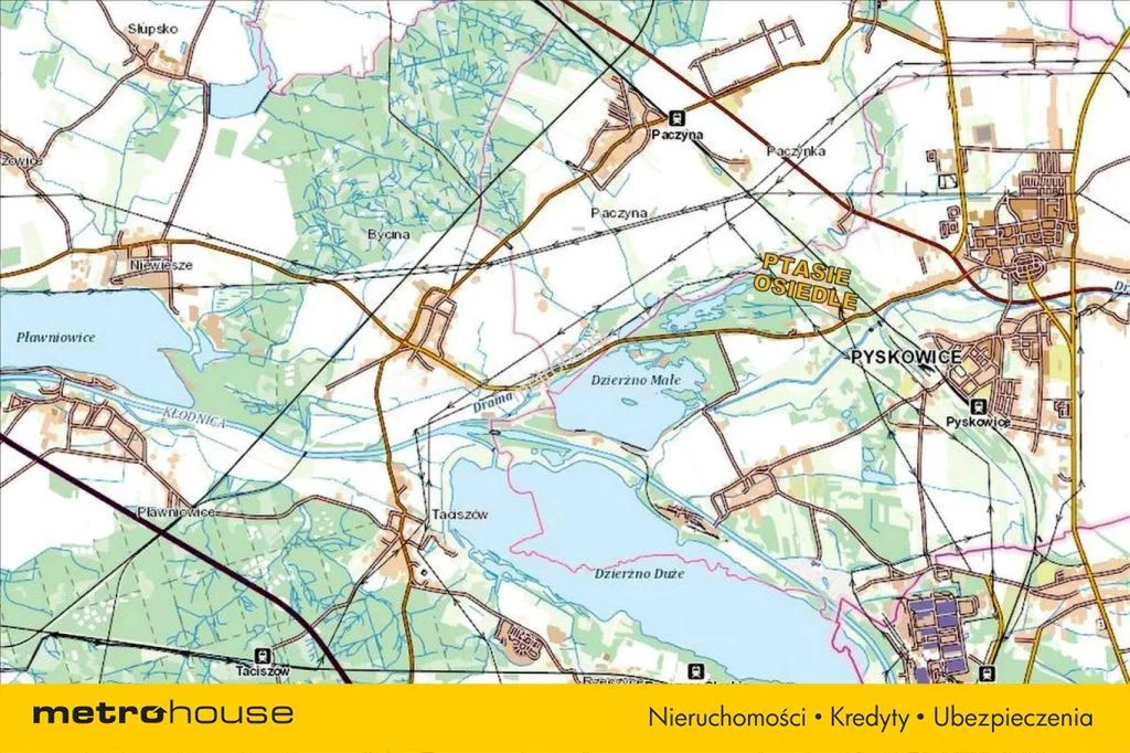 Działka 642,00 m², oferta nr , SGBINI384, Pyskowice, Słowików