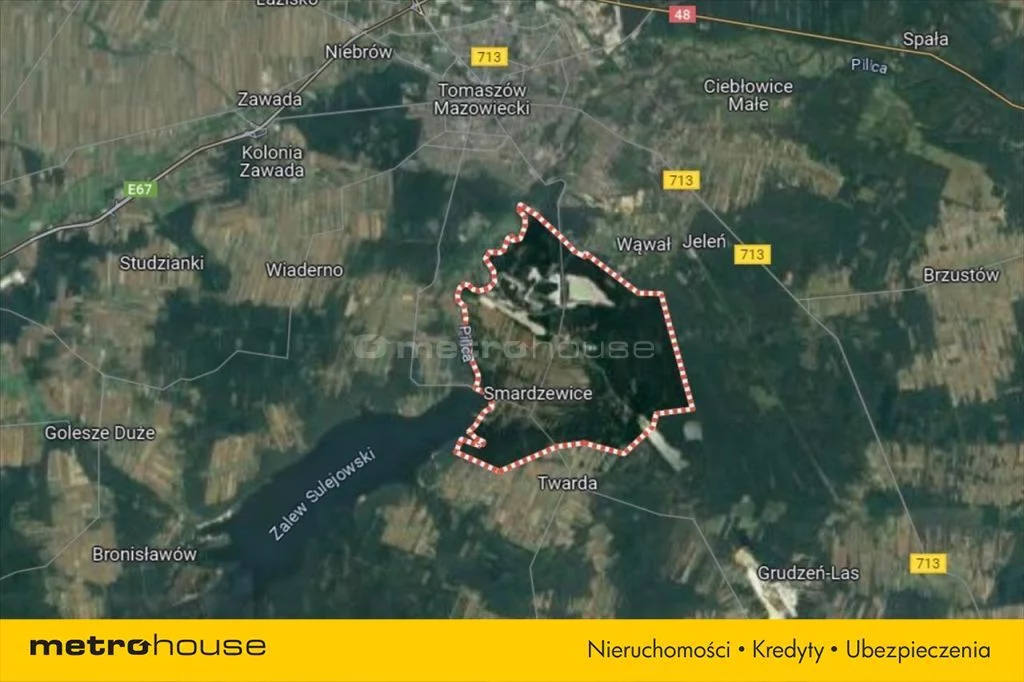 Działka 8 531,00 m², oferta nr , WAXO224, Smardzewice