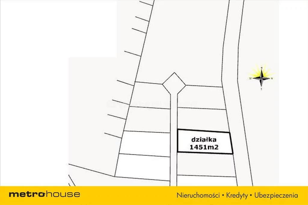 Działka 1 451,00 m², oferta nr , RIDY032, Sobków