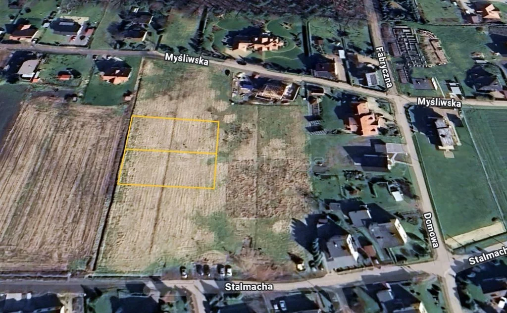 Działka 1 031,00 m², oferta nr , SGJAHO193, Bojszowy, Stalmacha