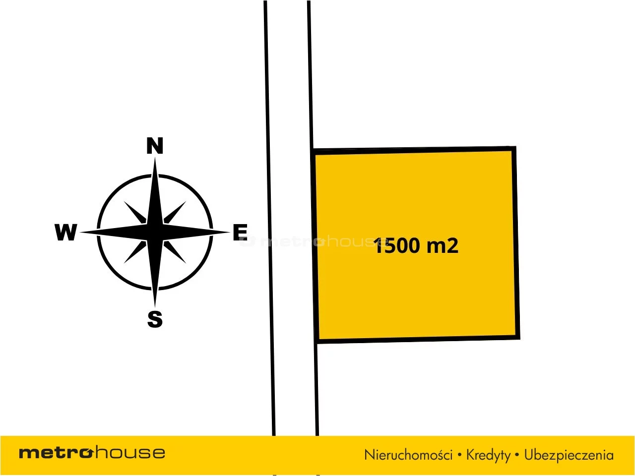 Działka 1 500,00 m², oferta nr , MILU233, Stara Wieś
