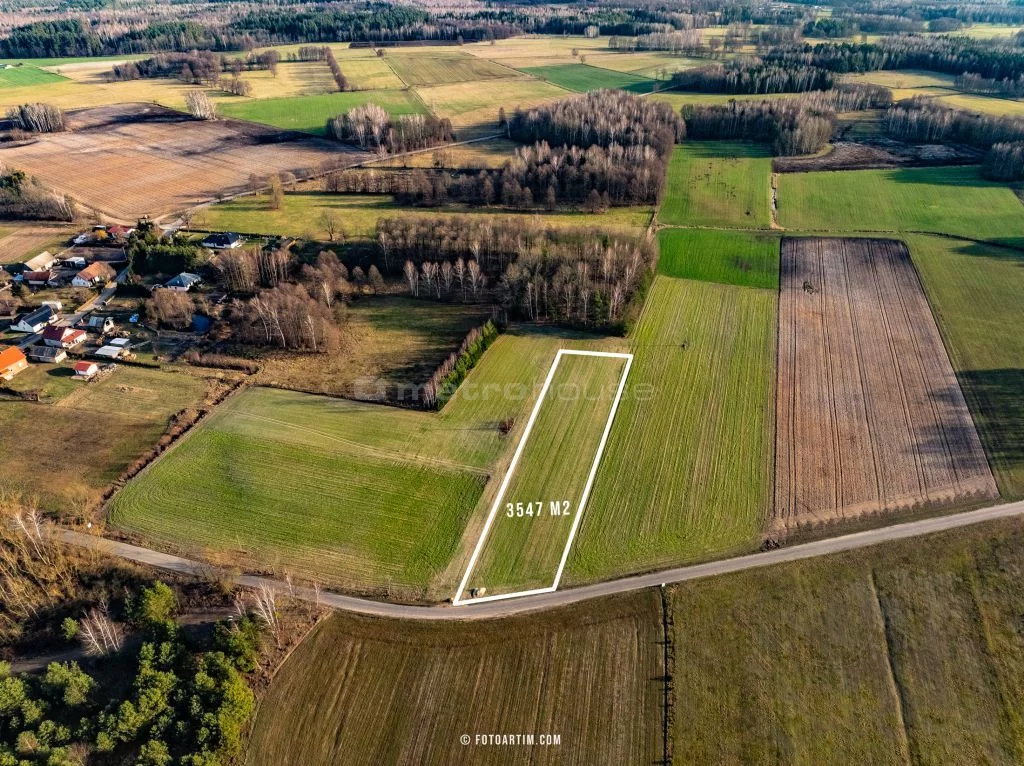 Działka 3 547,00 m², Stare Czajki, Sprzedaż