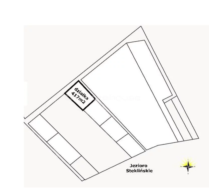 Działka 417,00 m², oferta nr , GARY274, Steklinek