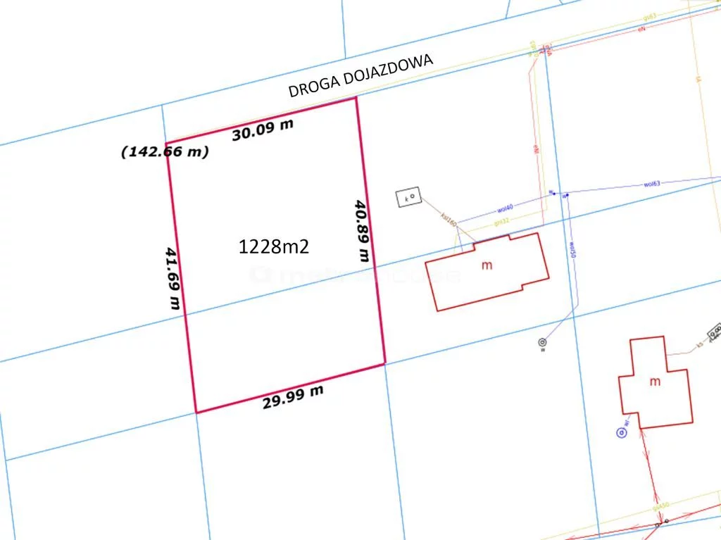 Działka 1 228,00 m², oferta nr , SGCELE795, Rudzica, Strumieńska