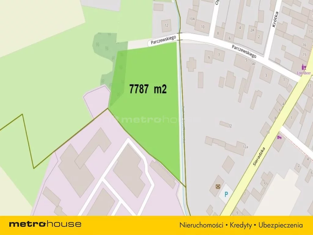 Działka 7 787,00 m², oferta nr , GAMI485, Szadek