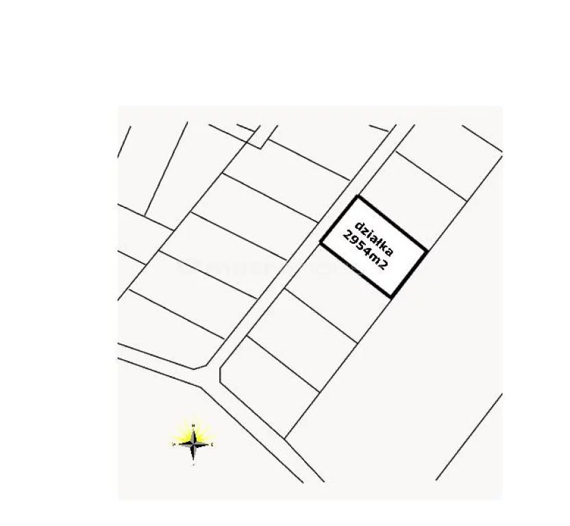 Działka 2 954,00 m², oferta nr , XUSI638, Szczybały Orłowskie