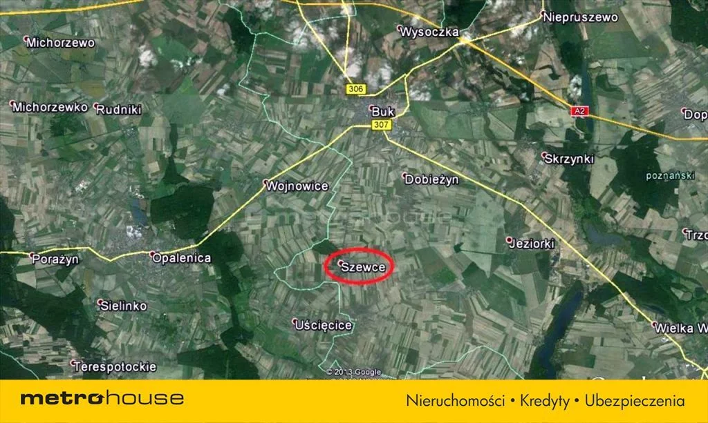Działka 864,00 m², oferta nr , PAWA643, Szewce
