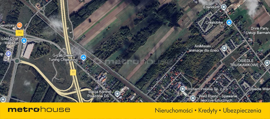 Działka 24 200,00 m², oferta nr , SGPALY523, Łódź, Taborowa