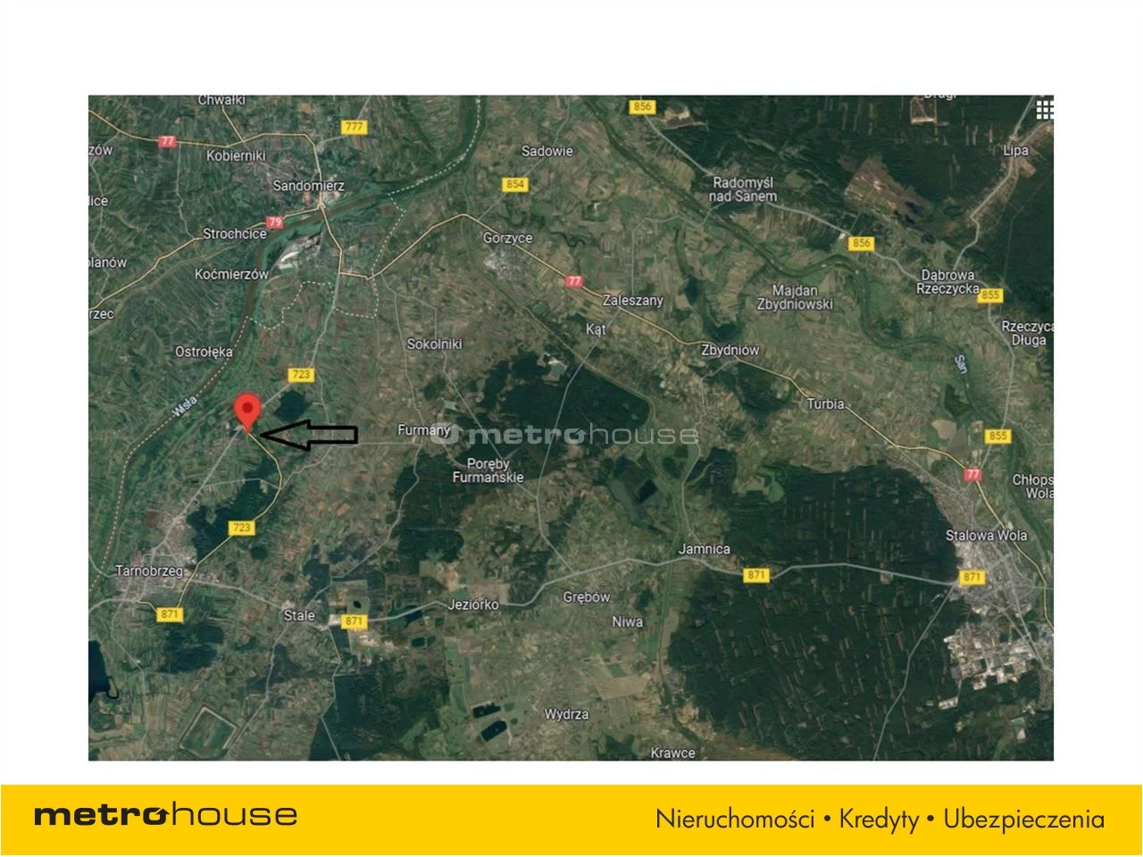 Działka 34 247,00 m², oferta nr , SUFO494, Tarnobrzeg