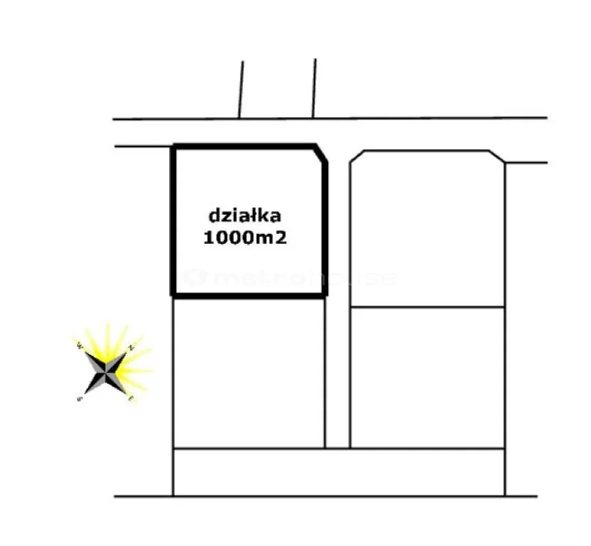 Działka 1 000,00 m², oferta nr , NILU144, Wądzyn