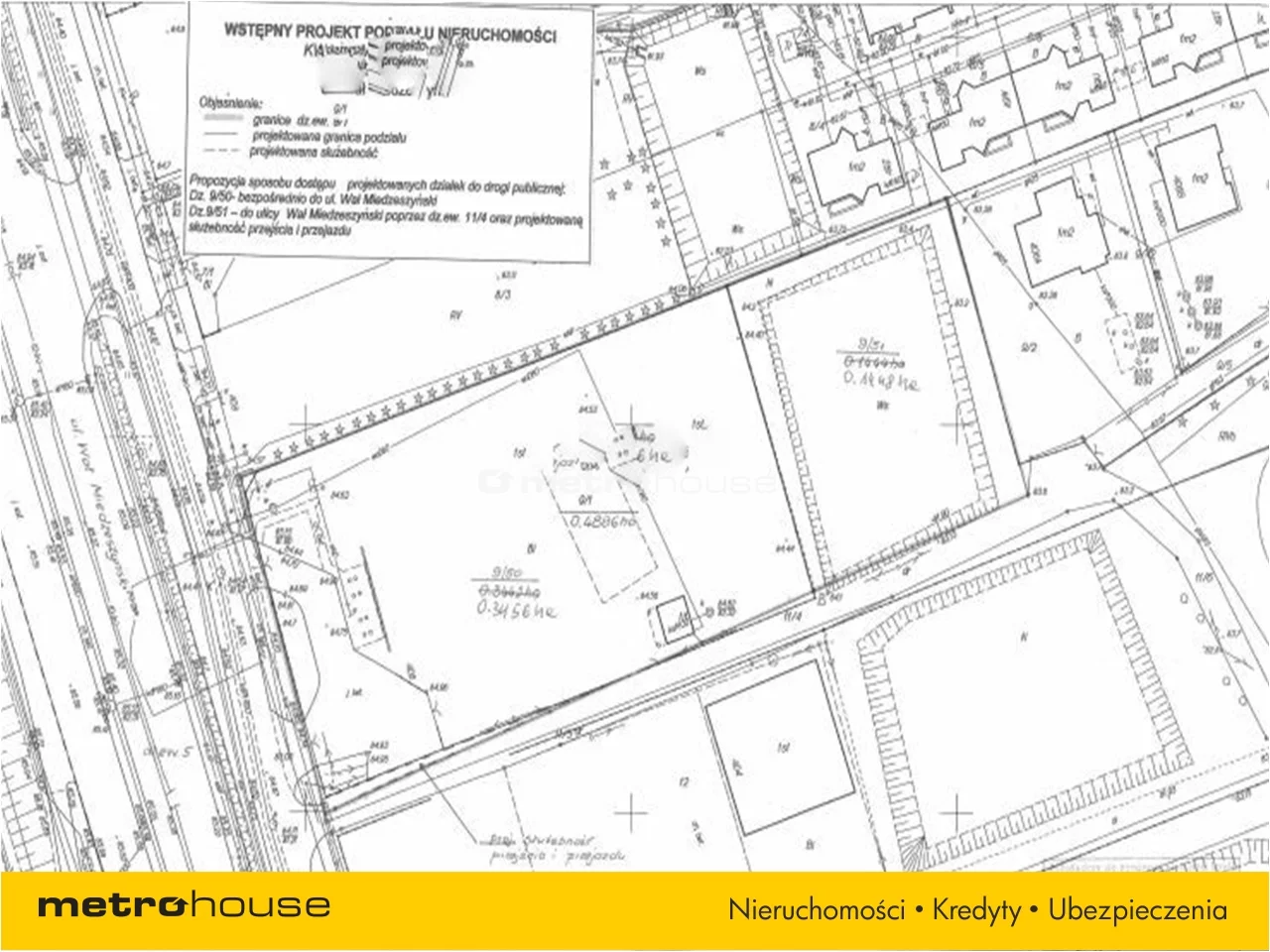 Działka 3 456,00 m², oferta nr , BAZA028, Warszawa, Wawer, Wawer