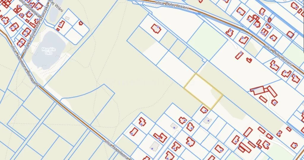 Działka 3 458,00 m², oferta nr , SYCI110, Warszawa, Wawer, Wawer