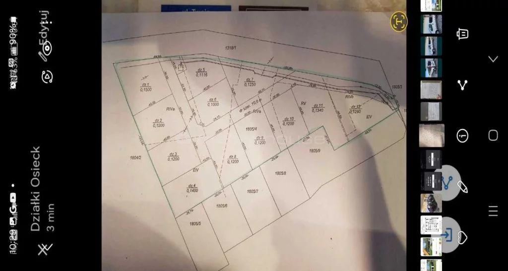 Działka 1 626,00 m², oferta nr , SGBURI719, Osieck, Warszawska