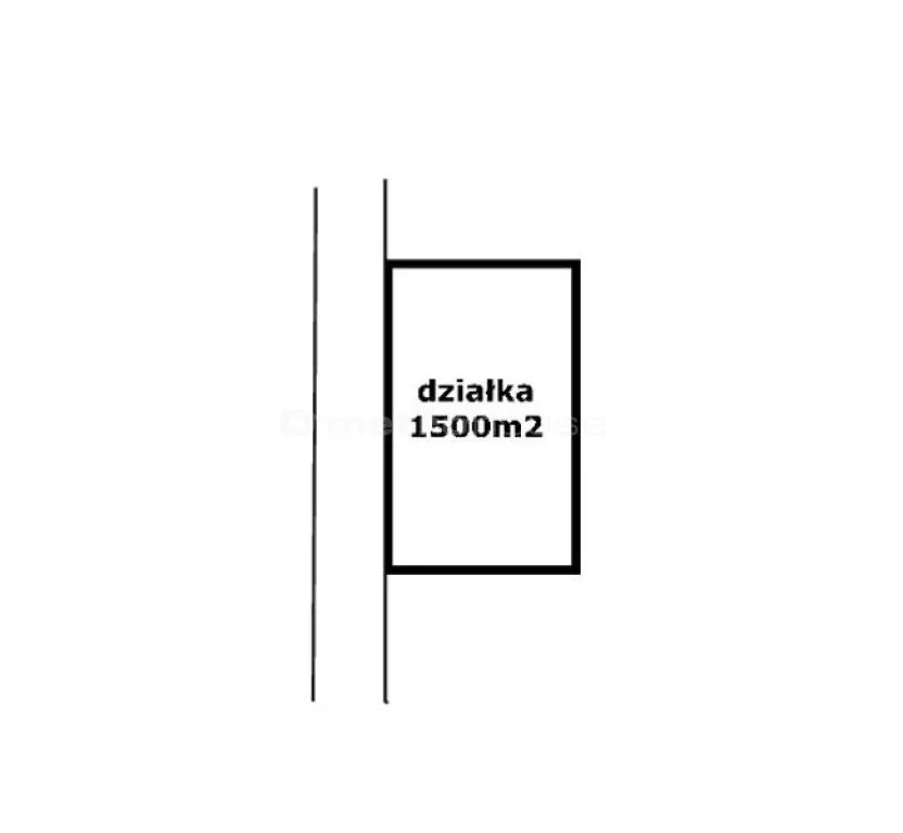 Działka 1 500,00 m², oferta nr , RYBA162, Wężyk