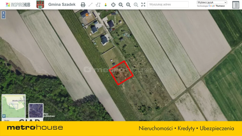 Działka 1 636,00 m², oferta nr , SGLARO671, Wielka Wieś