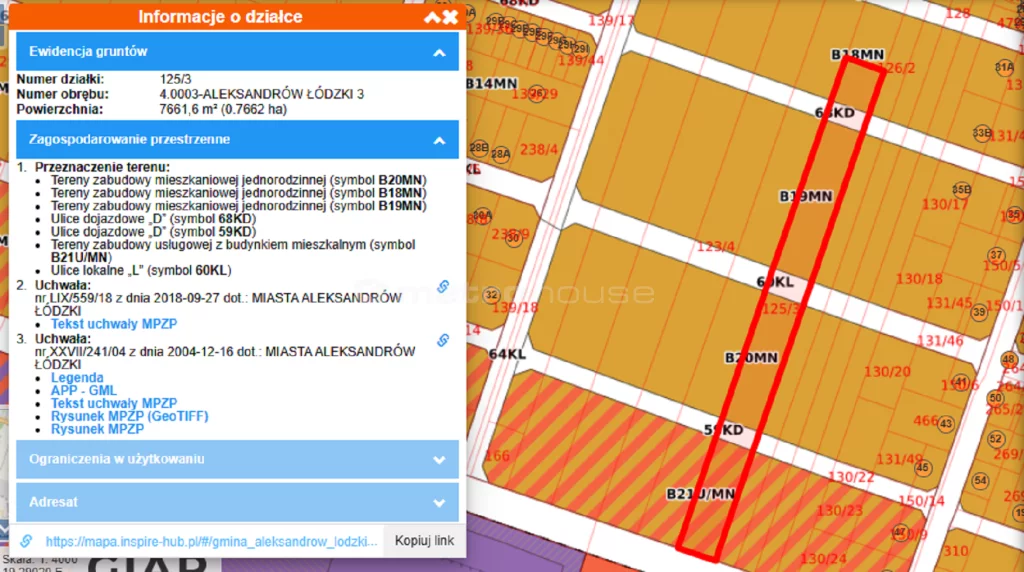 Działka na sprzedaż, 7 661,60 m², oferta nr SGHAKE953