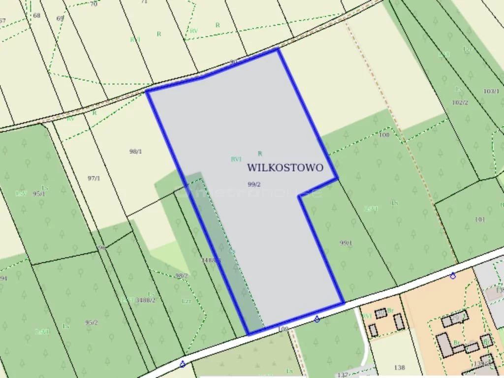 Działka 34 899,00 m², oferta nr , SGTIGO926, Wilkostowo