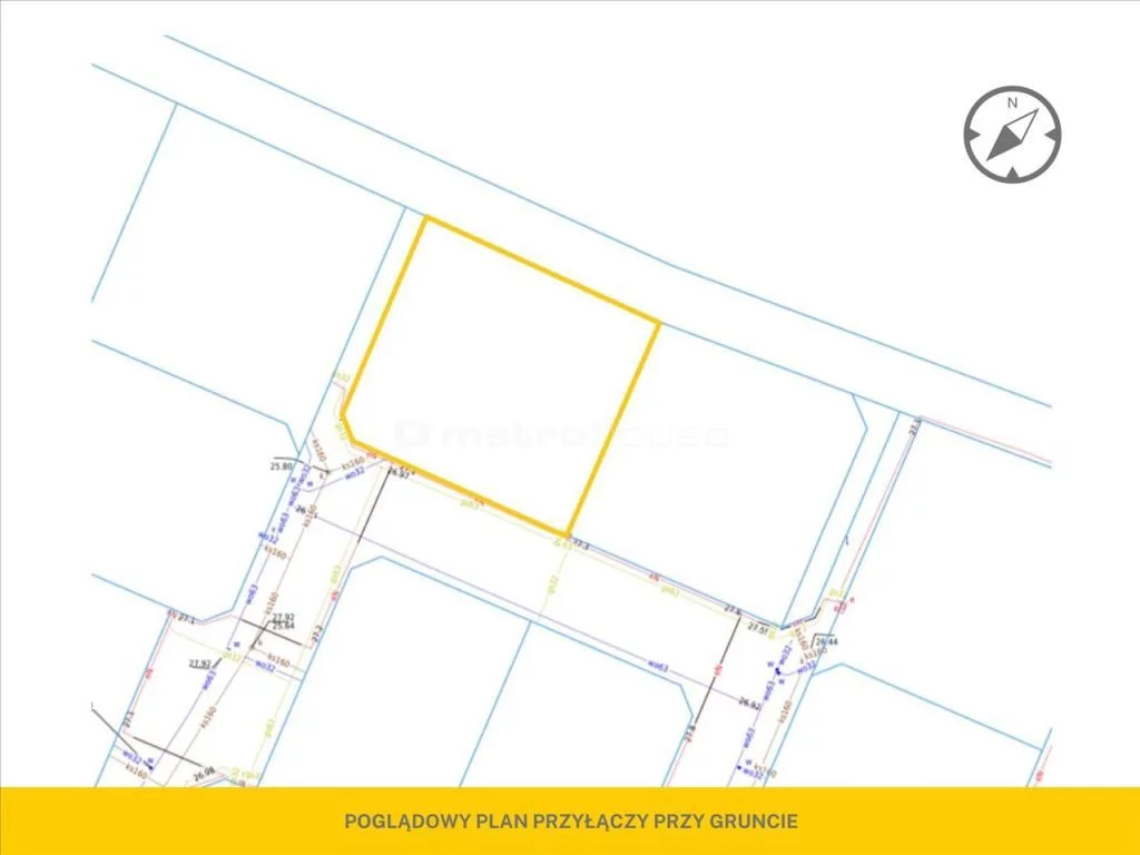 Działka 691,00 m², oferta nr , SGMUPY369, Charzyno, Willowa