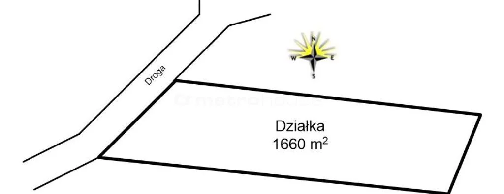 Działka 1 660,00 m², oferta nr , ZANU334, Wilnowo