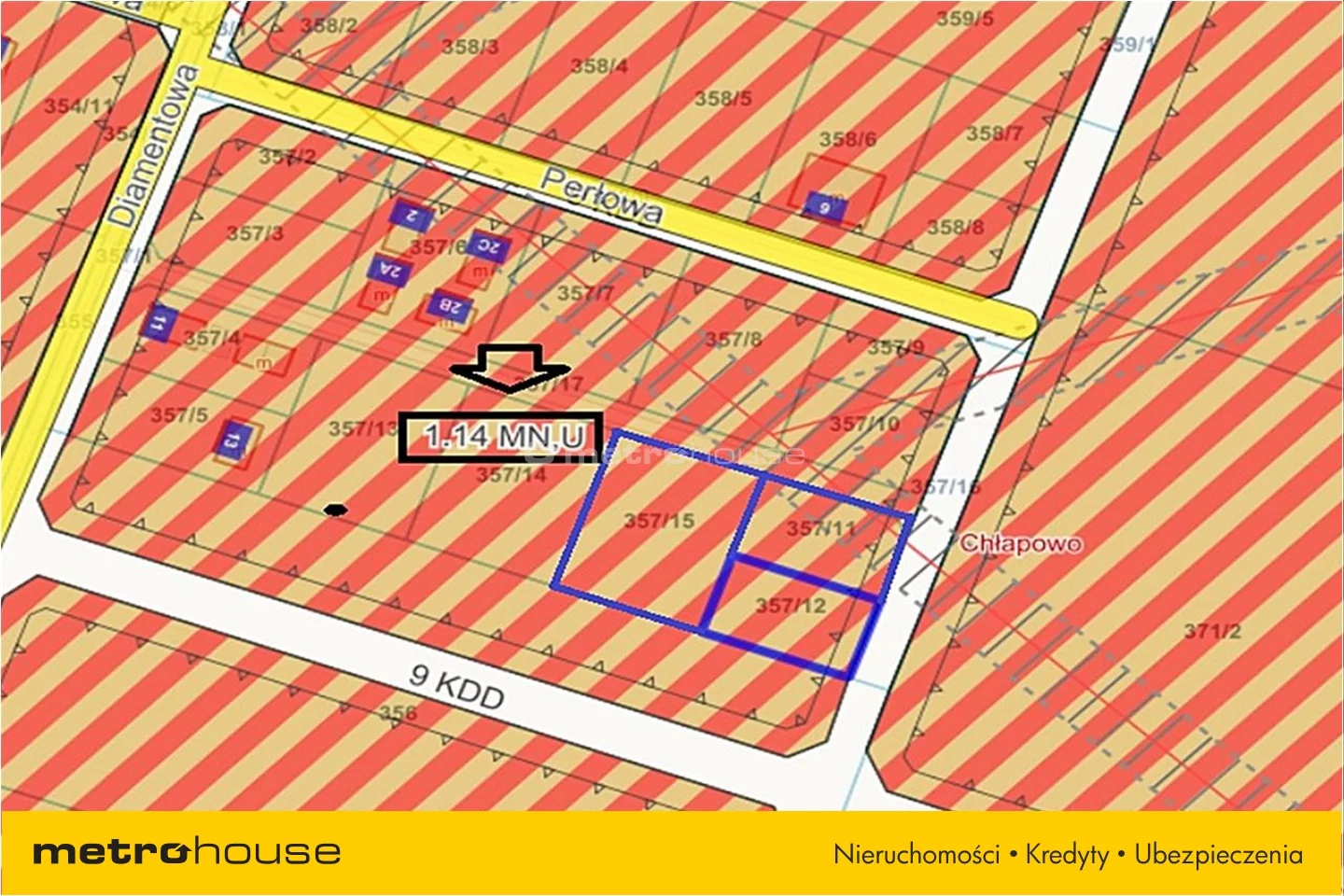 Działka 1 008,00 m², oferta nr , KAZI347, Władysławowo