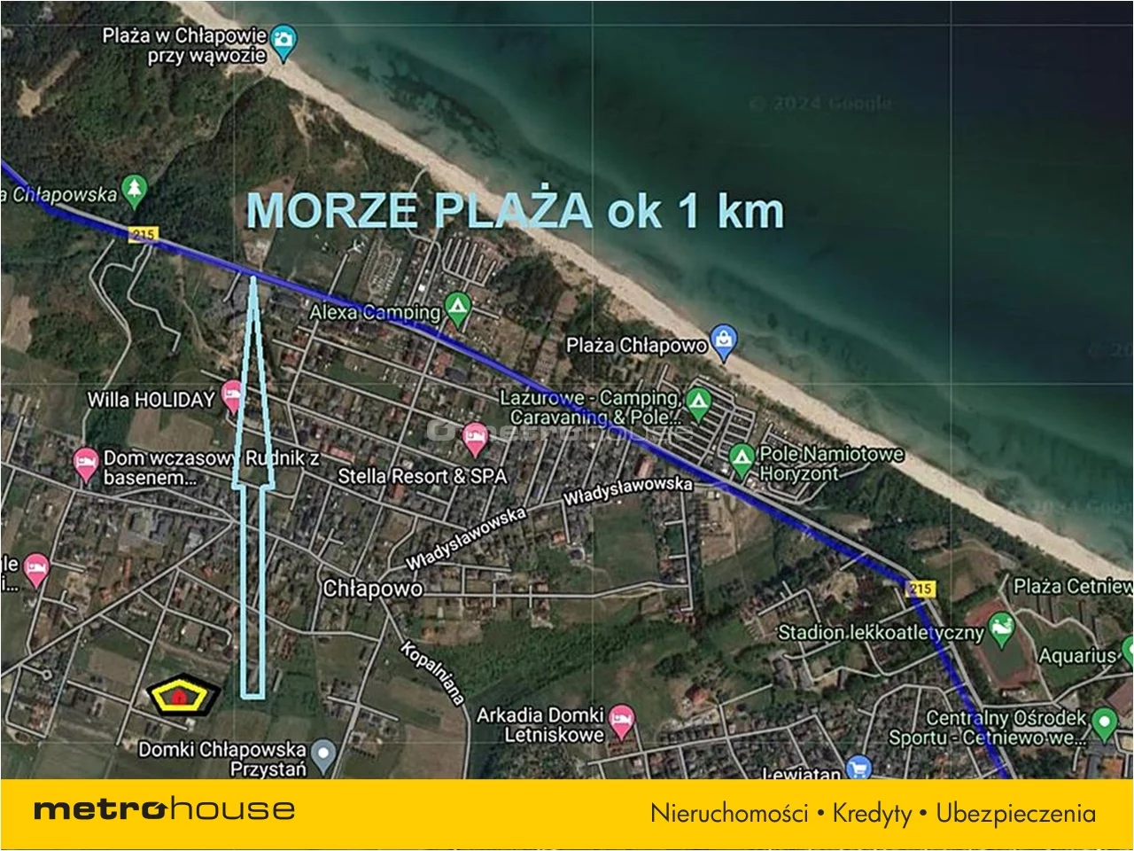 Działka 1 008,00 m², oferta nr , KAZI347, Władysławowo