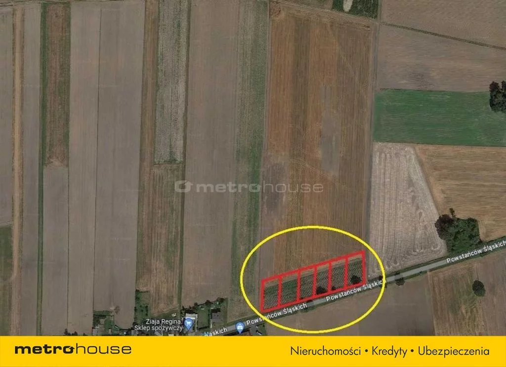 Działka 1 226,00 m², oferta nr , SGZACA586, Wojska