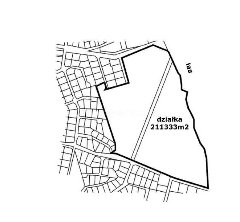 Działka 211 333,00 m², oferta nr , KUNO137, Wójtowo