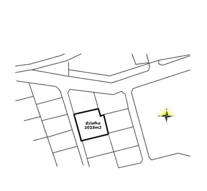 Działka 2 023,00 m², oferta nr , LOLO996, Wójtowo