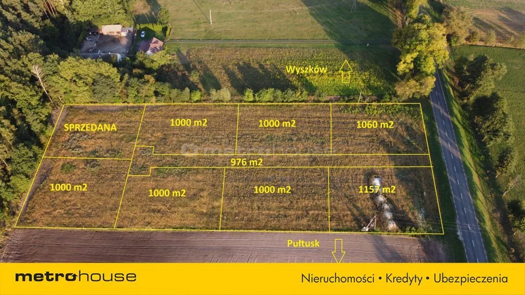Działka 1 000,00 m², oferta nr , SGZUSO400, Wola Mystkowska