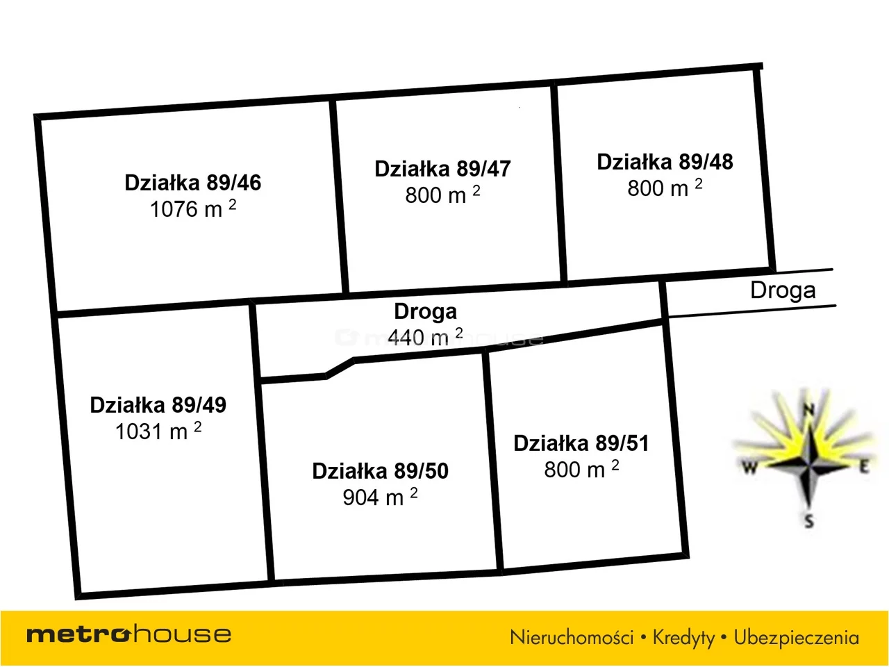 Działka 5 851,00 m², oferta nr , WEXI883, Wola Smolana