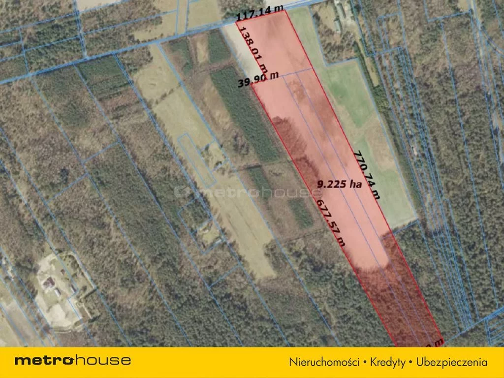 Działka 92 000,00 m², oferta nr , TOPA620, Wólka Kościeniewicka