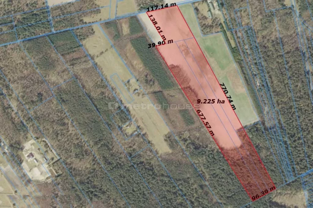 Działka 92 000,00 m², oferta nr , TOPA620, Wólka Kościeniewicka