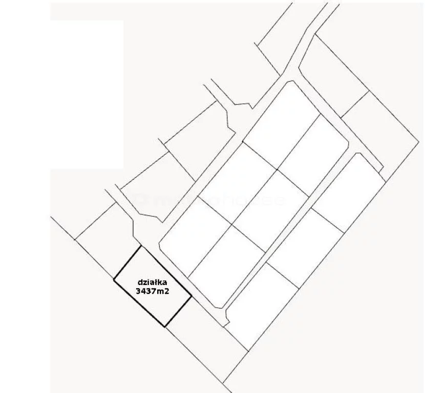Działka 3 437,00 m², oferta nr , PAFU711, Woryty