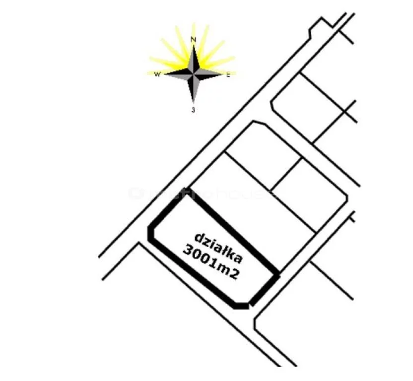 Działka 3 001,00 m², oferta nr , WUFI292, Woryty