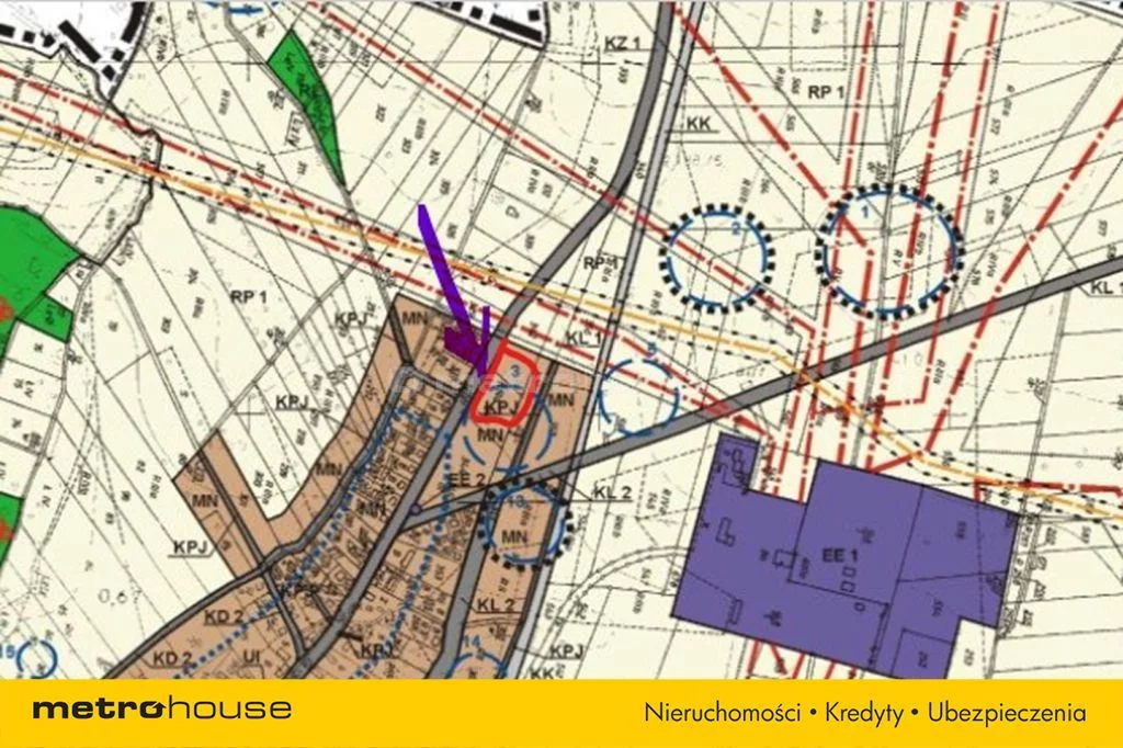 Działka 995,00 m², oferta nr , SGNOKI238, Pasikurowice, Wrocławska