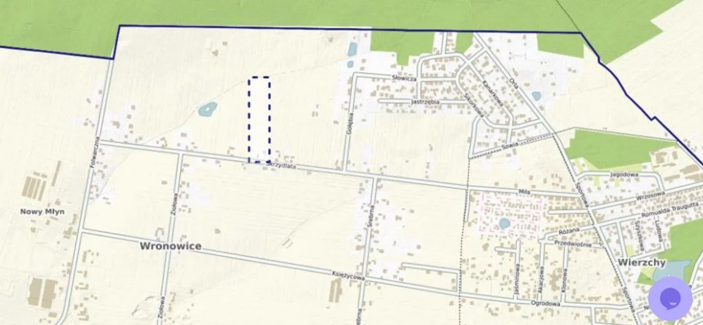 Działka 48 000,00 m², oferta nr , SGJABE603, Łask, Wronowice