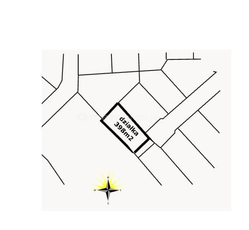 Działka 398,00 m², oferta nr , HASY064, Wrony