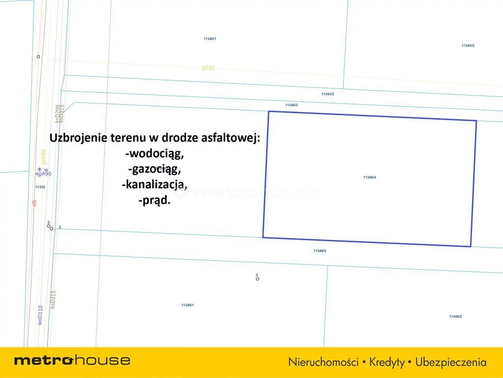 Działka 863,00 m², oferta nr , SGGEHA908, Żywiec, Wschodnia