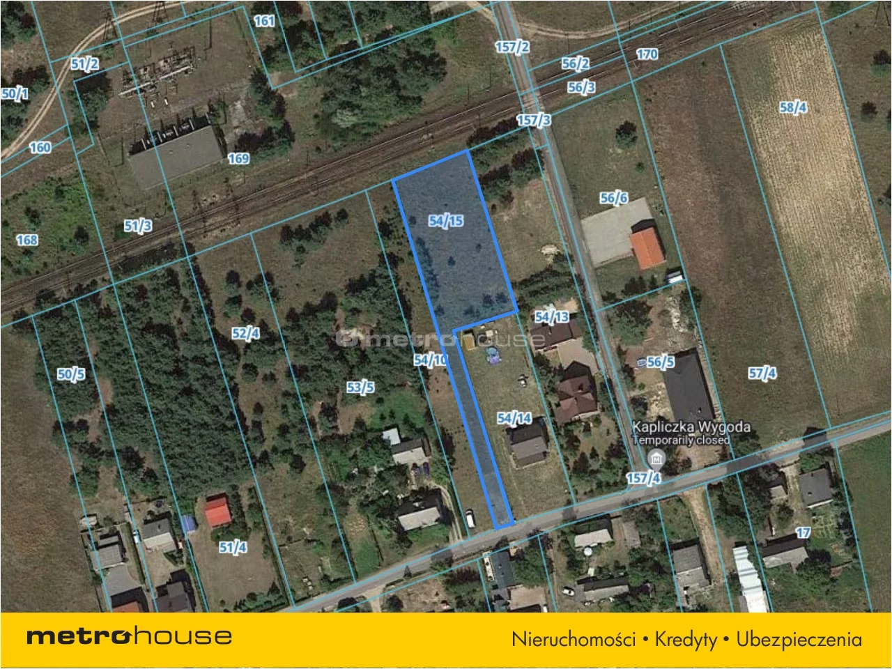 Działka 2 036,00 m², oferta nr , BIKE808, Wygoda