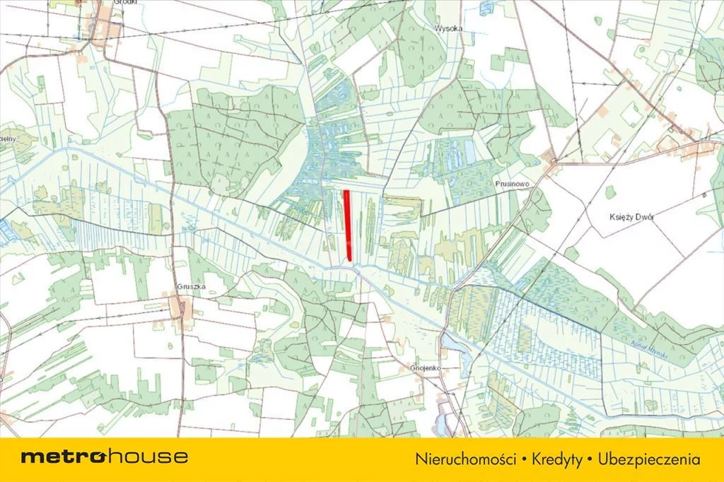 Działka 25 654,00 m², oferta nr , NIFA656, Wysoka
