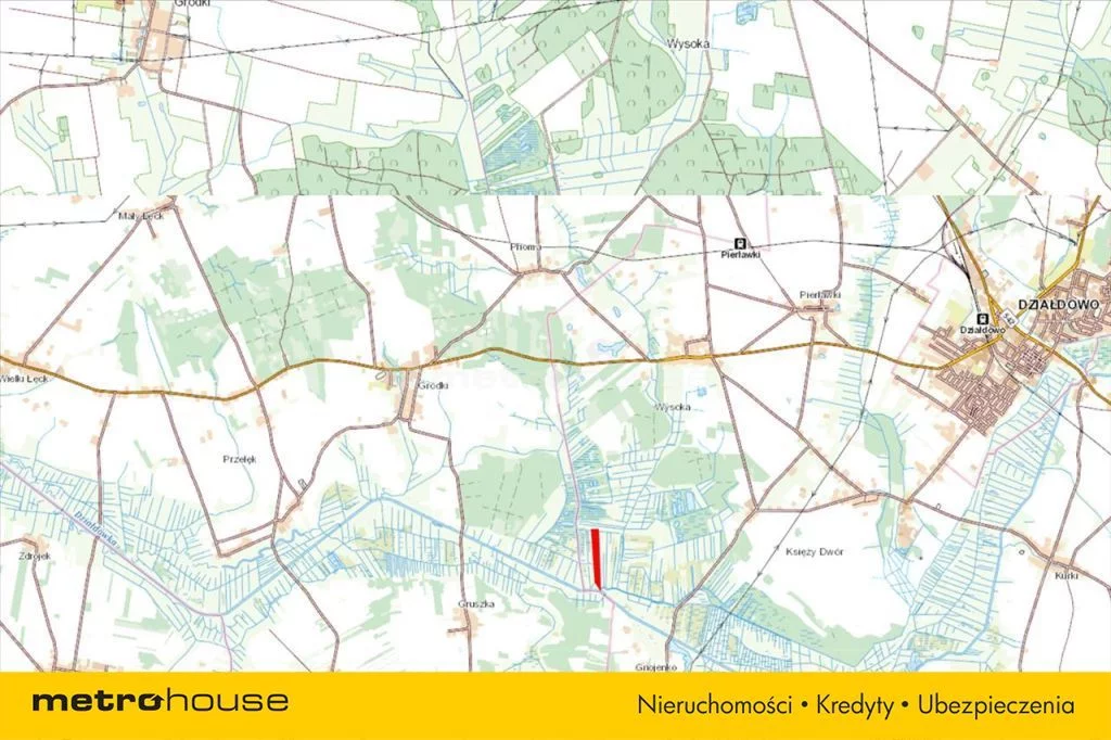 Działka 25 654,00 m², oferta nr , NIFA656, Wysoka