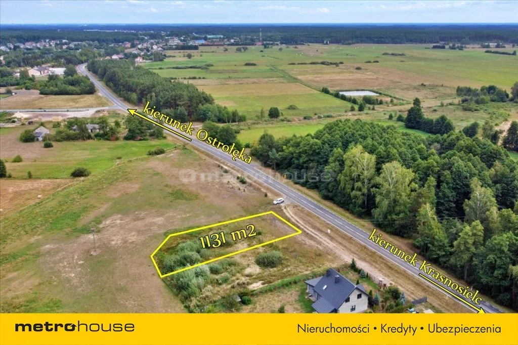 Działka 1 131,00 m², oferta nr , RUTI855, Zabiele-Piliki