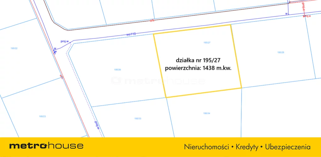 Działka 1 438,00 m², oferta nr , SGJOKA730, Zajączkowo