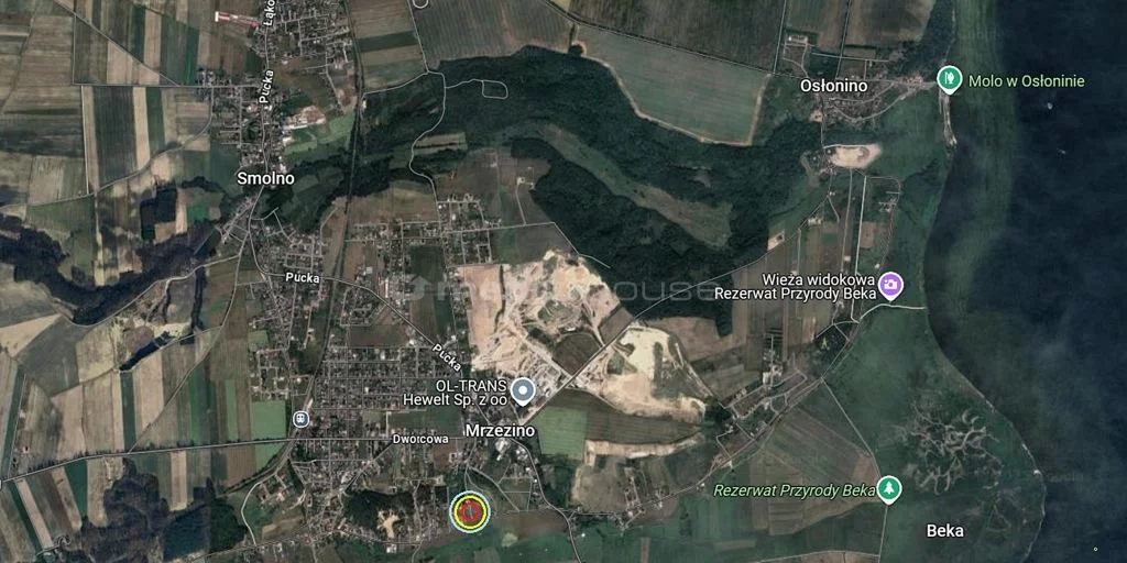 Działka 1 227,00 m², oferta nr , SGZAKA407, Mrzezino, Zakopiańska